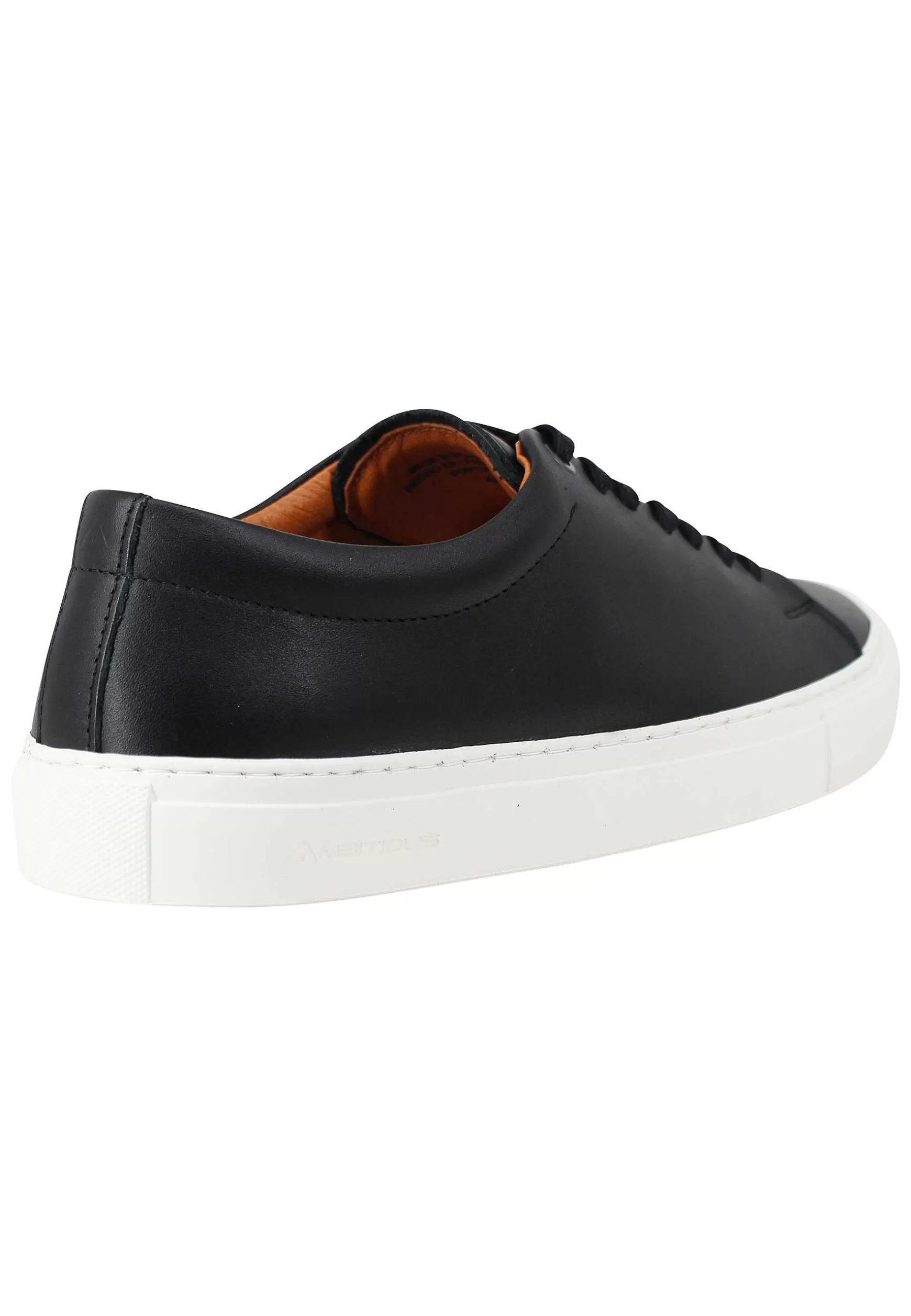 Sneakers Uomo Martin In Pelle Nera Con Suola In Gomma*Ambitious Sale