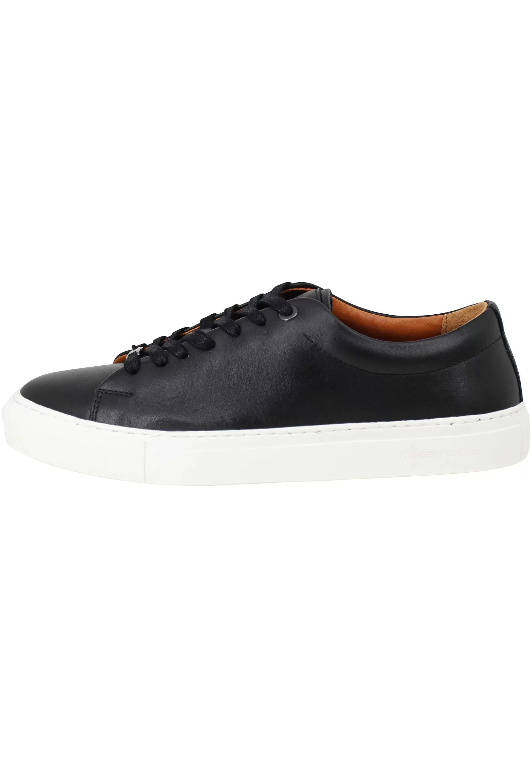 Sneakers Uomo Martin In Pelle Nera Con Suola In Gomma*Ambitious Sale