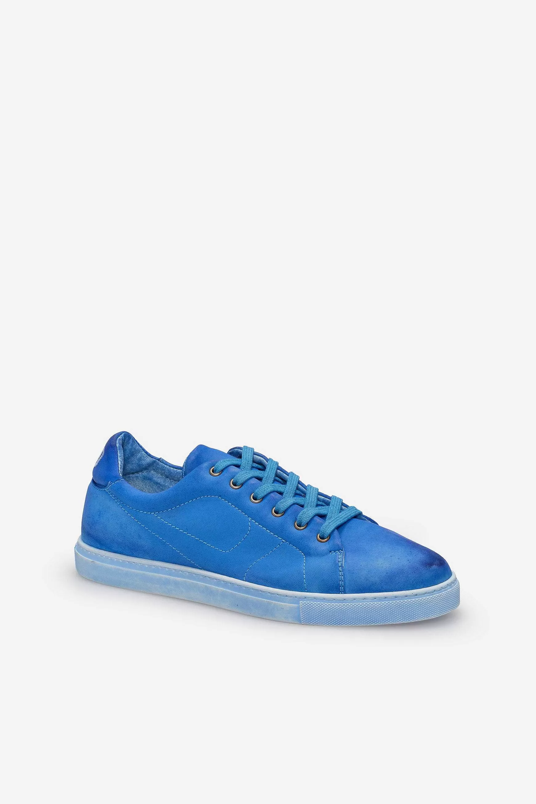 Sneakers Uomo N100 In Pelle Blue*Pantofola d Online