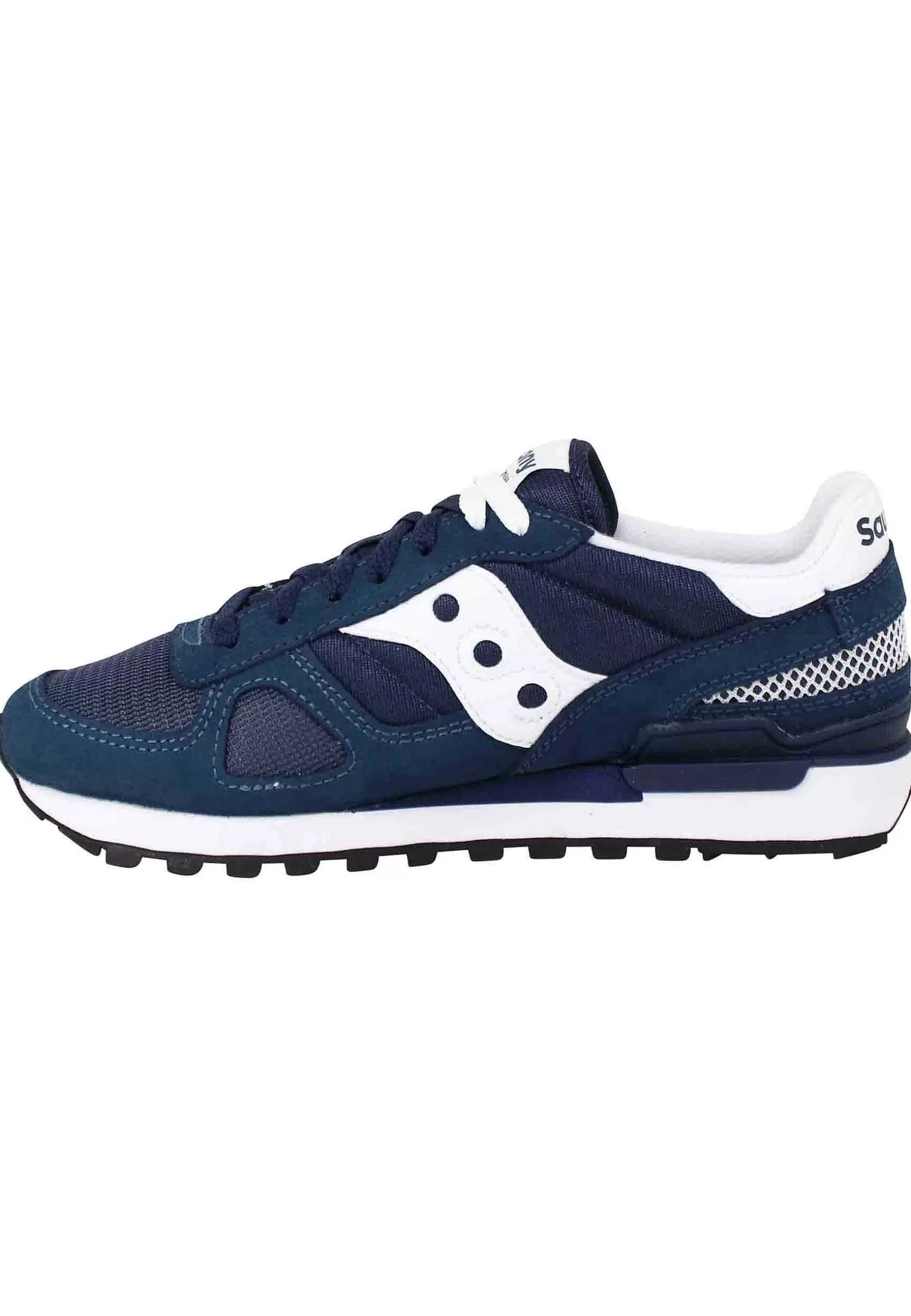 Sneakers Uomo Shadow In Camoscio Blu Con Logo Bianco*Saucony Clearance