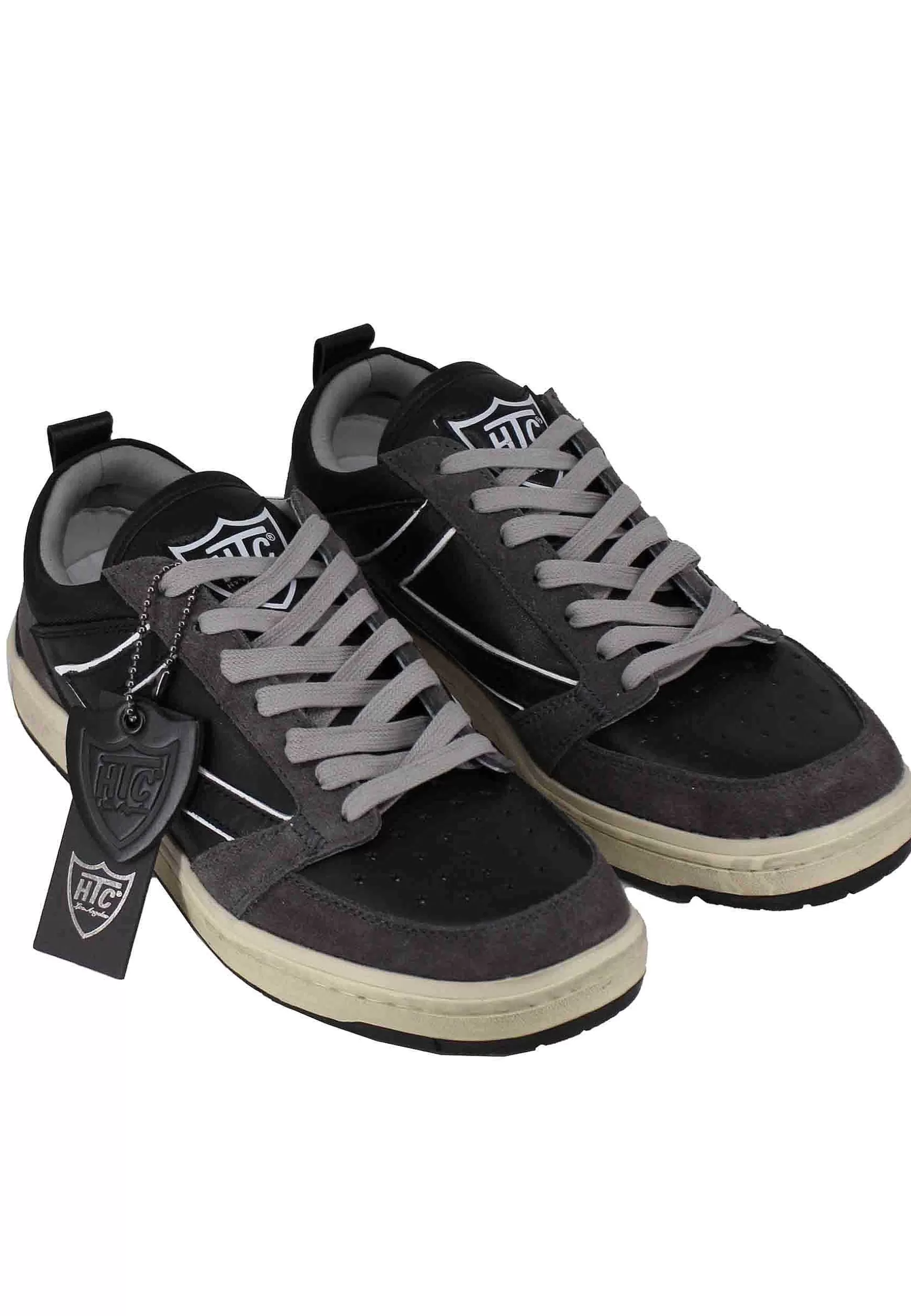 Sneakers Uomo Starlight Bicolor In Pelle Nera*HTC Los Angeles Flash Sale