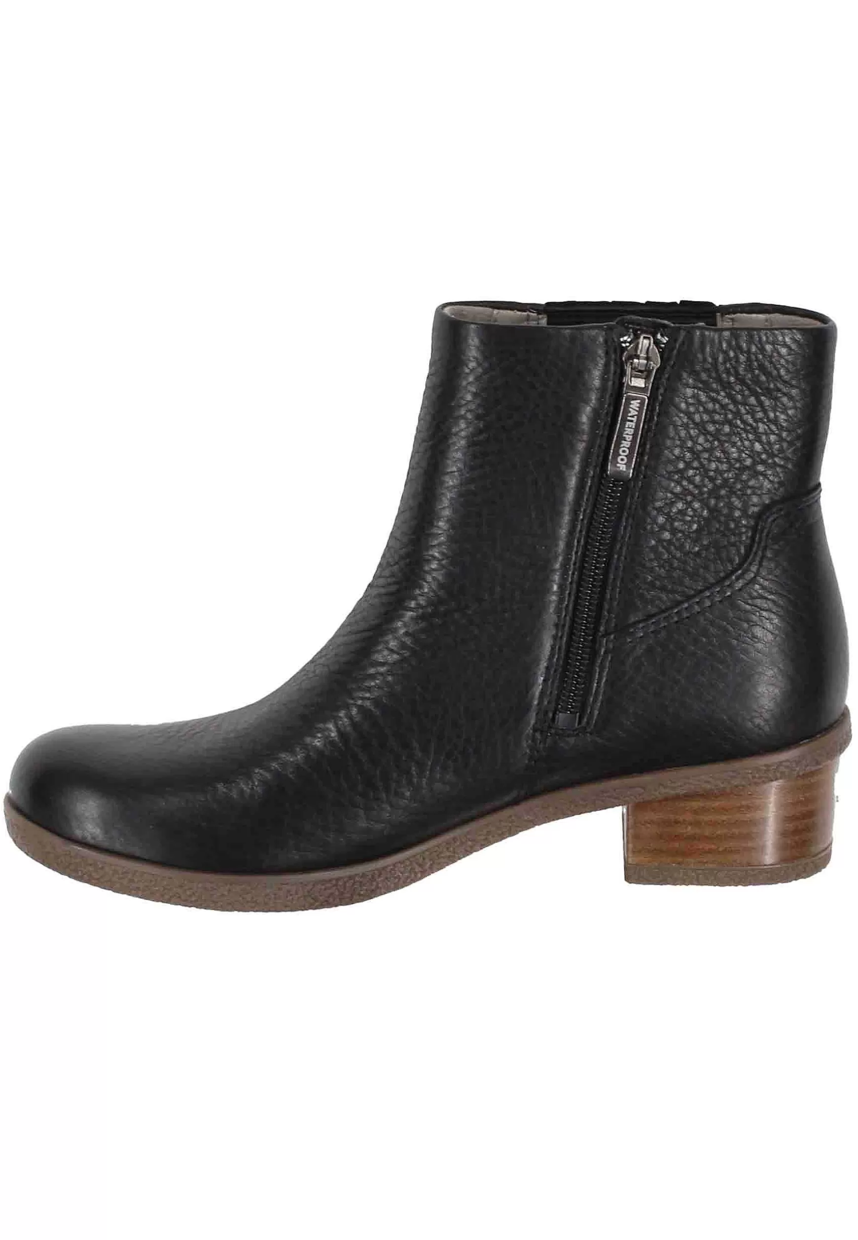 Stivaletti Donna Whaterproff In Pelle Nero Con Suola In Gomma*Dansko Discount