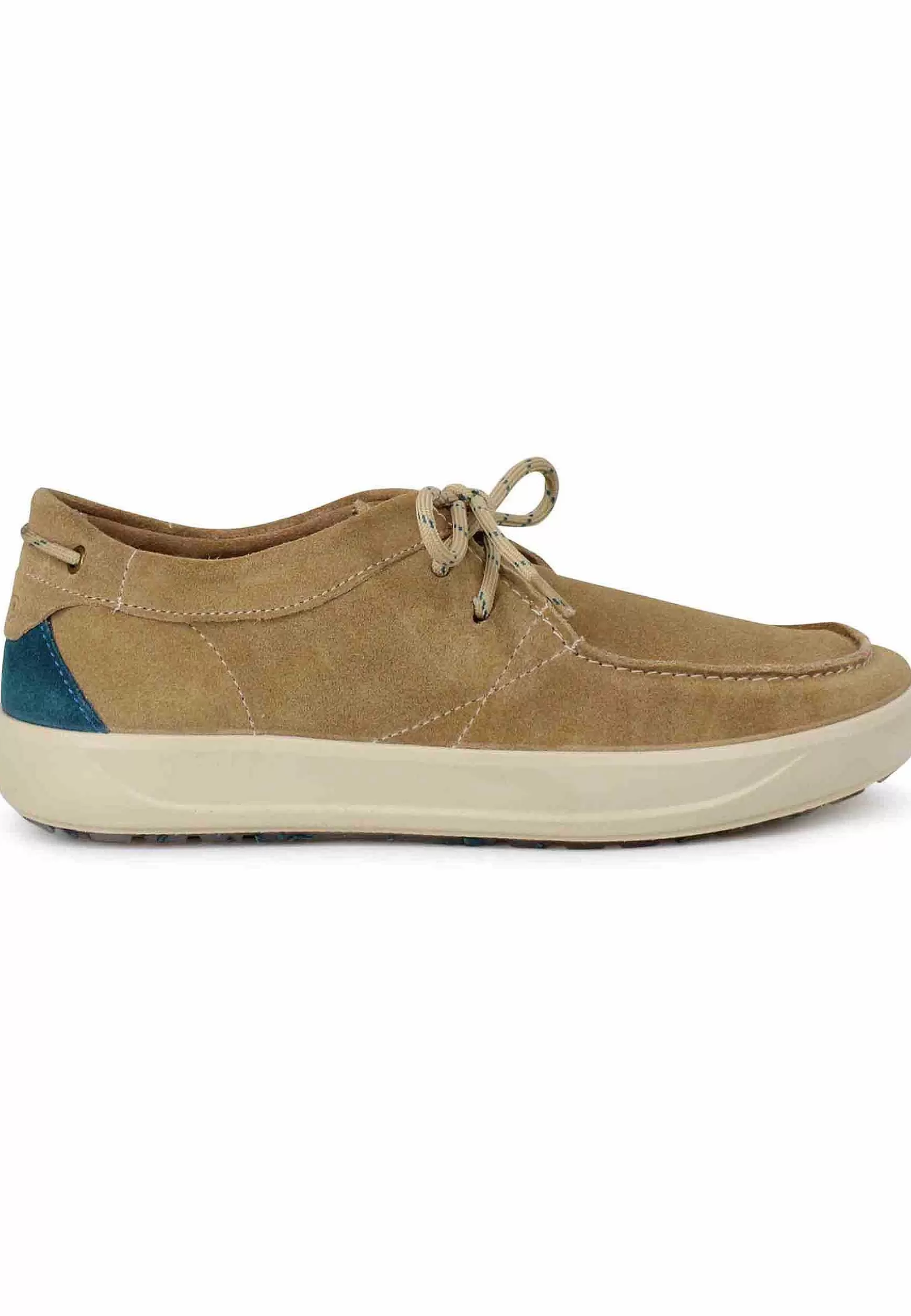 Stringate Uomo Bob Cat In Camoscio Beige Con Suola In Gomma*Jeep Outlet
