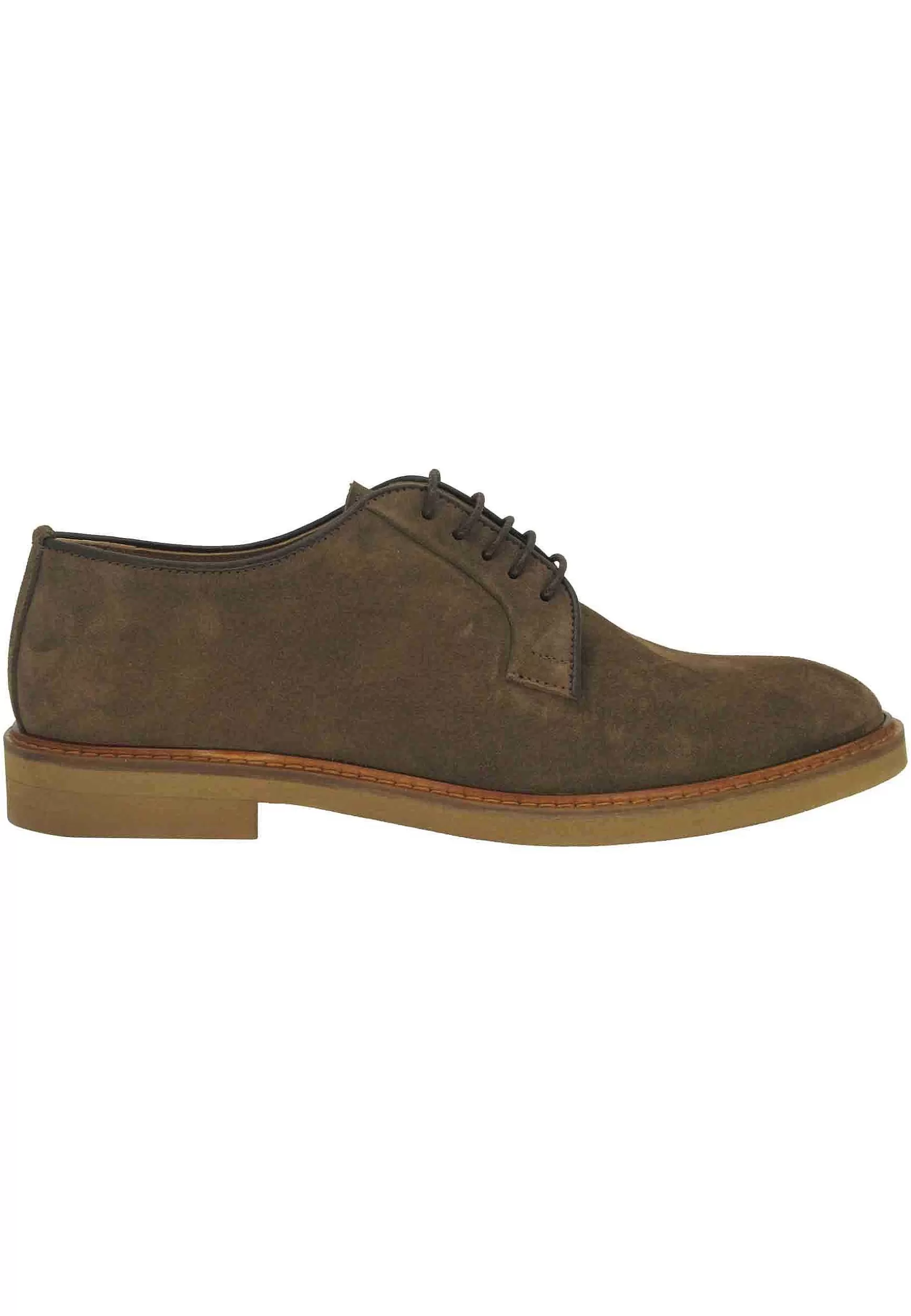 Stringate Uomo In Camoscio Cuoio Con Suola In Gomma Ultra Light*Florsheim Hot