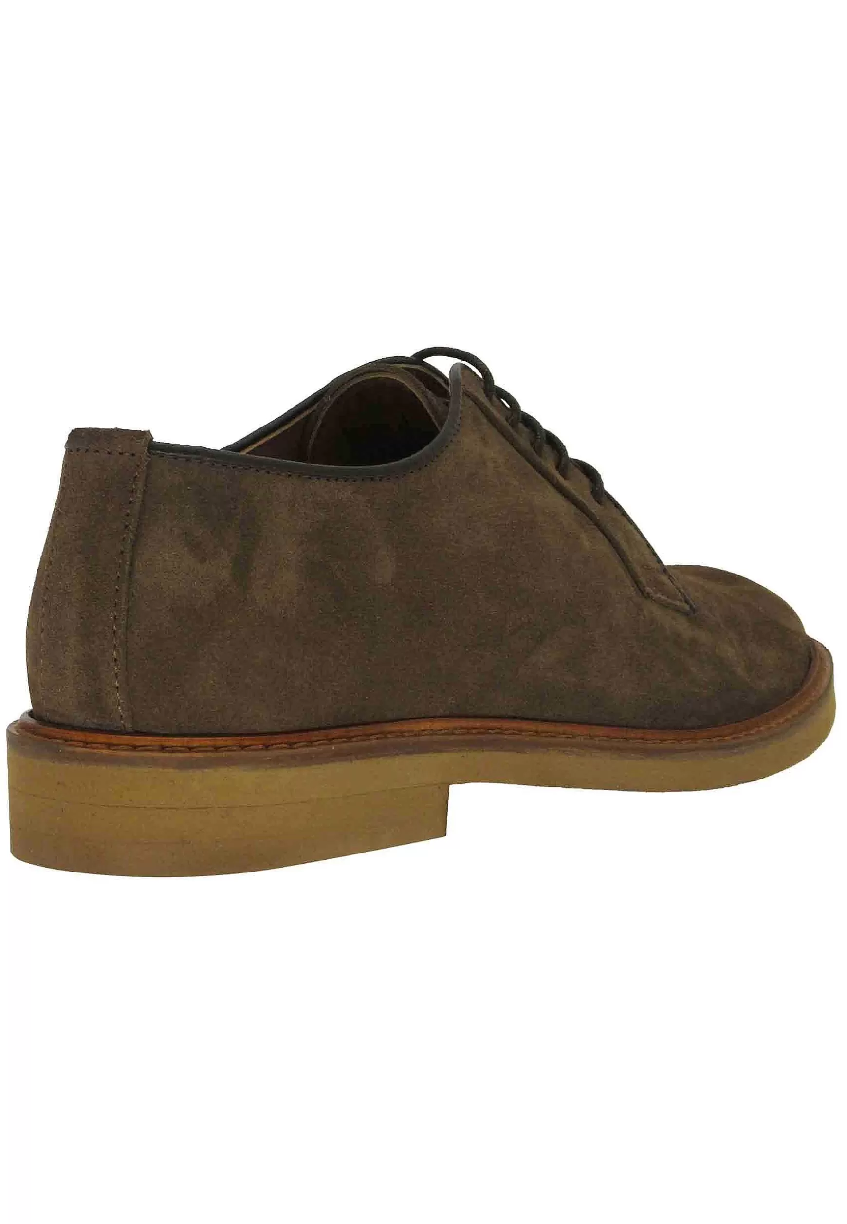 Stringate Uomo In Camoscio Cuoio Con Suola In Gomma Ultra Light*Florsheim Hot