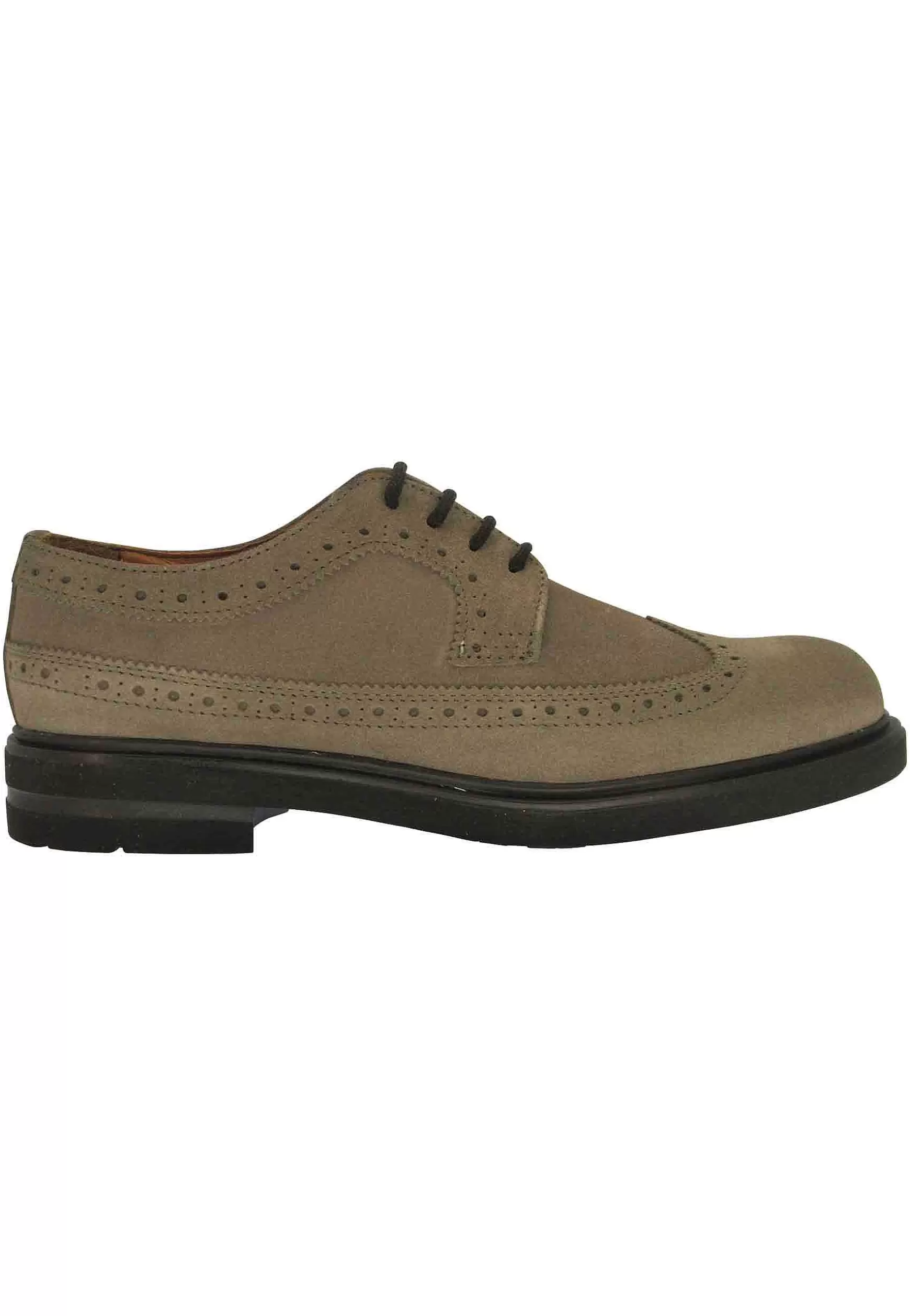 Stringate Uomo In Pelle Nera Con Impunture E Suola Ultra Leggera** Outlet