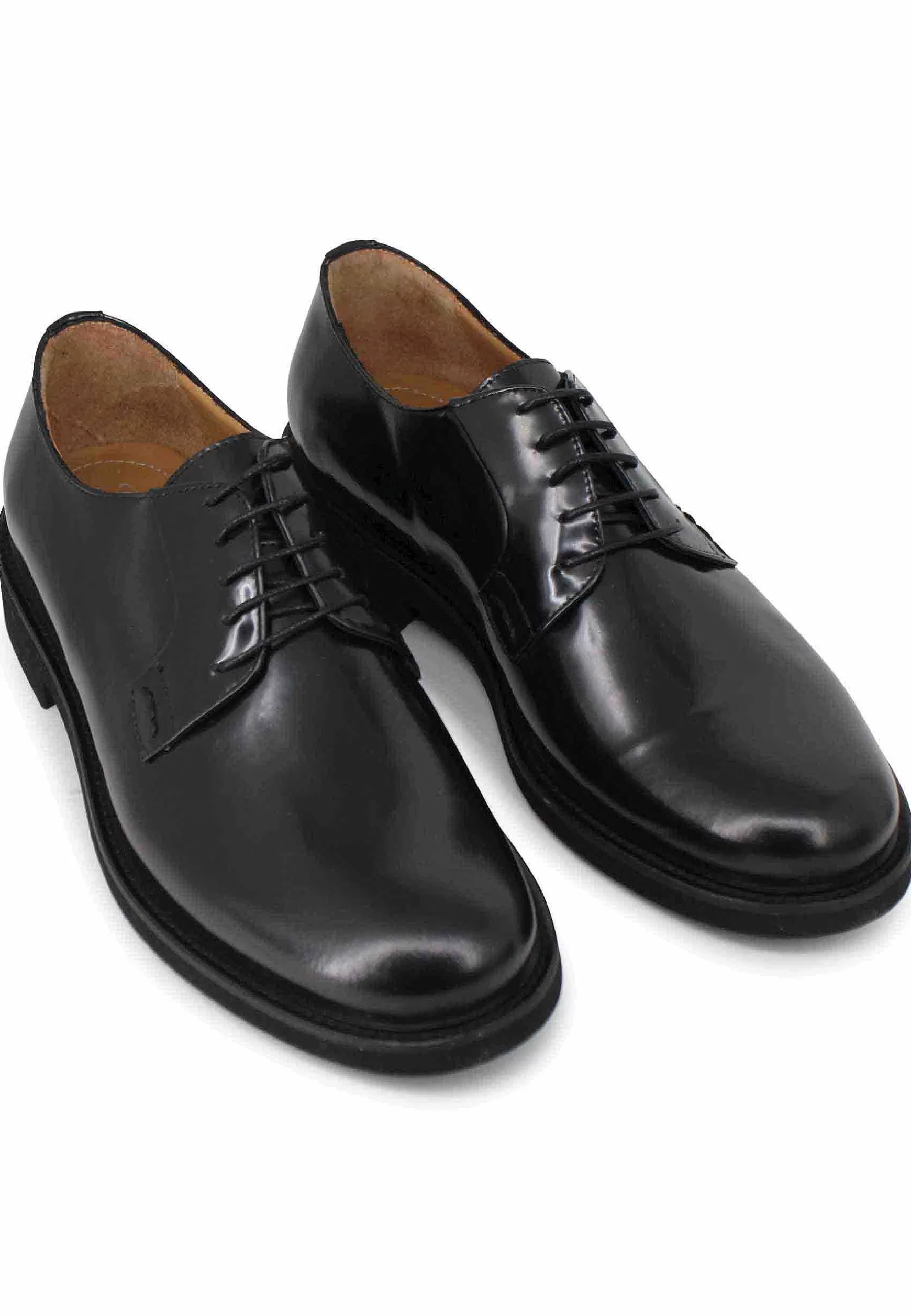 Stringate Uomo In Pelle Nera Con Suola In Gomma Ultra Light*Florsheim Cheap