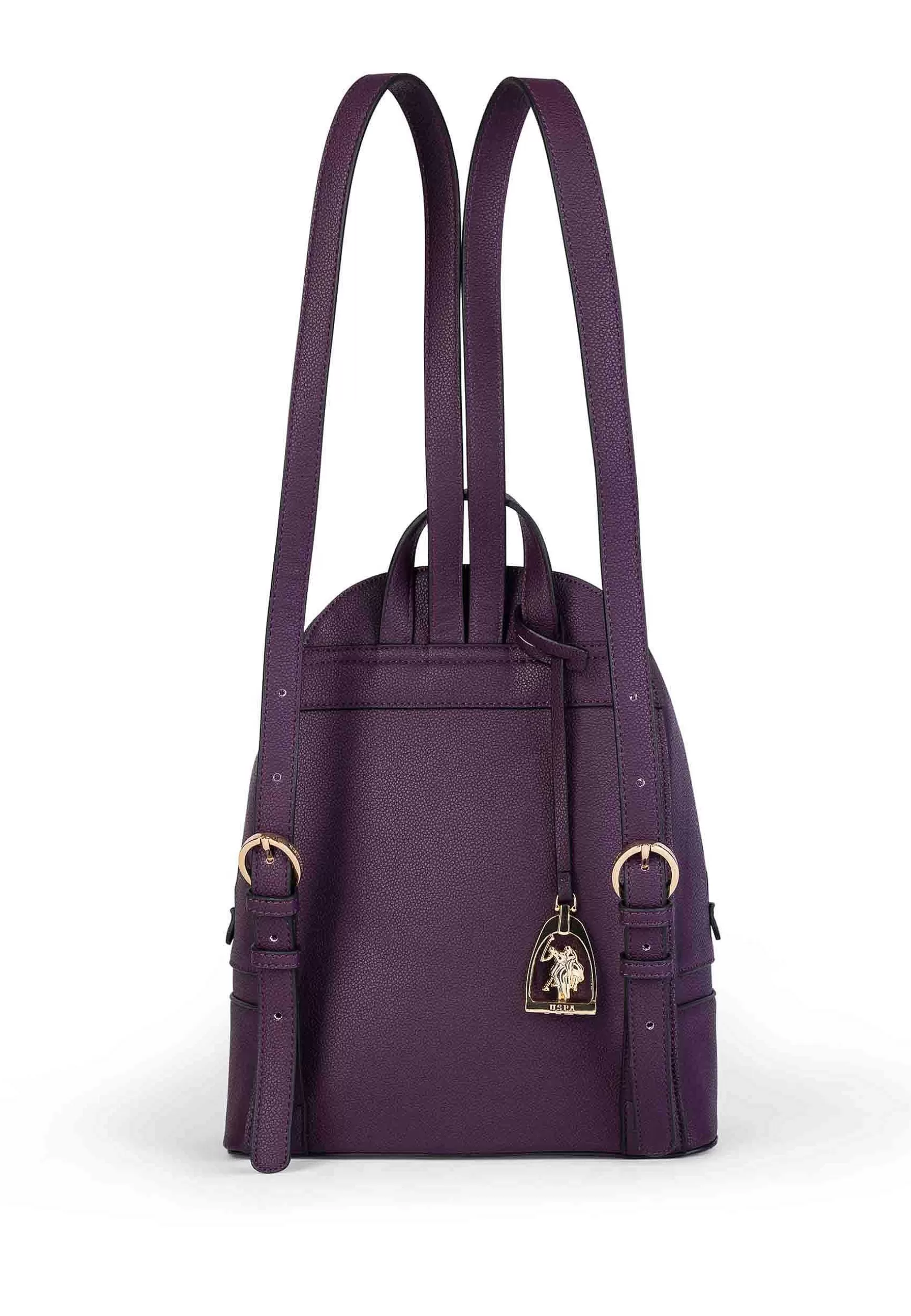 Zaino Da Donna In Eco Pelle Viola Con Tascha E Zip Jones*U.S. Polo Assn New