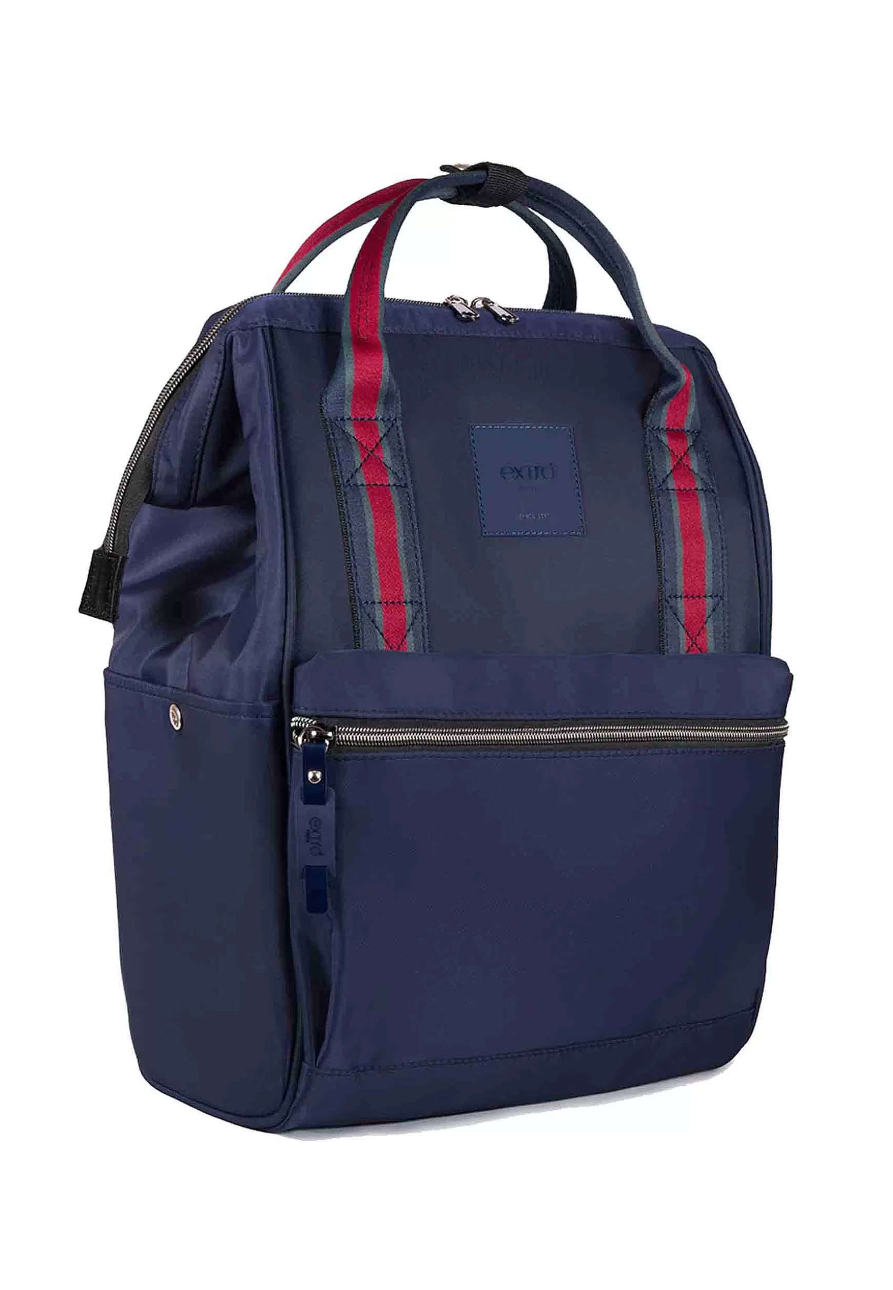 Zaino Uomo Bagpack In Nylon Blu Con Apertura Zip Limited Edition*Extrò Hot